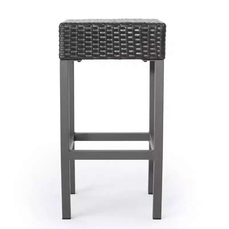 Christopher Knight Home Toronto 3 Piece Patio Traditional Rattan Bar Set