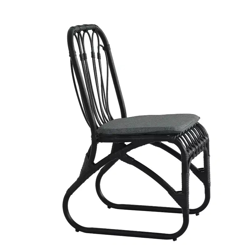 Christopher Knight Home Corsica Transitional 7 Piece Patio Iron Rattan Dining Set with Cushions