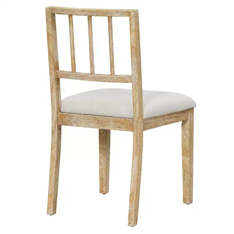 GDFStudio Dickey Ensemble de salle à manger 6 pièces compact de style rustique avec cadre en bois massif