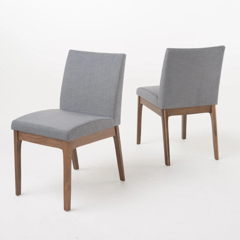 Juego de comedor de 5 piezas, juego de cocina con mesa de comedor con estructura de madera y 4 sillas tapizadas para comedor o restaurante