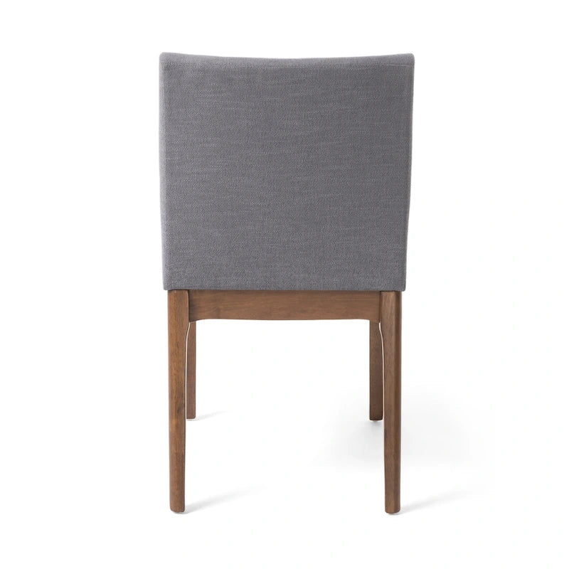 Juego de comedor de 5 piezas, juego de cocina con mesa de comedor con estructura de madera y 4 sillas tapizadas para comedor o restaurante