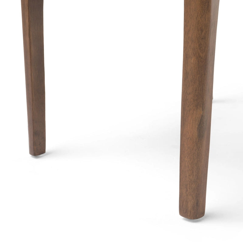 Juego de comedor de 5 piezas, juego de cocina con mesa de comedor con estructura de madera y 4 sillas tapizadas para comedor o restaurante