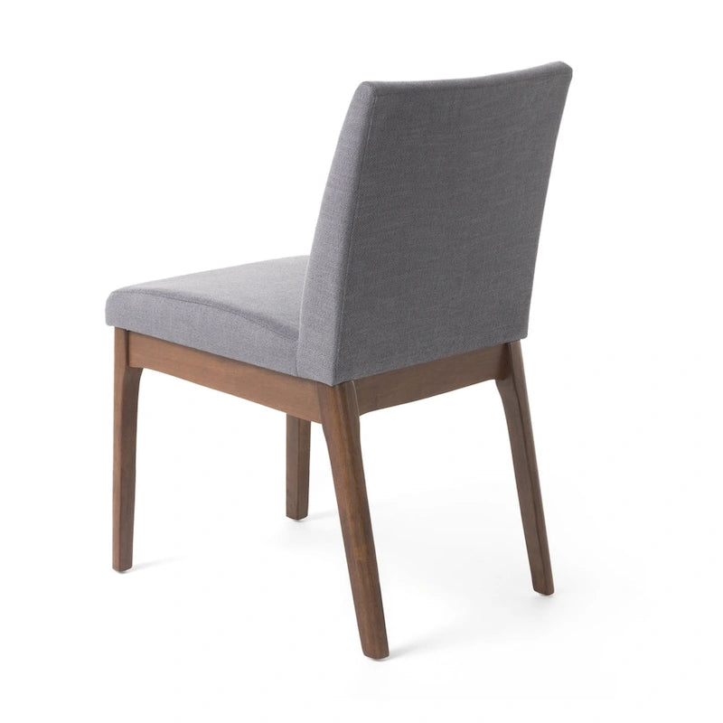 Juego de comedor de 5 piezas, juego de cocina con mesa de comedor con estructura de madera y 4 sillas tapizadas para comedor o restaurante