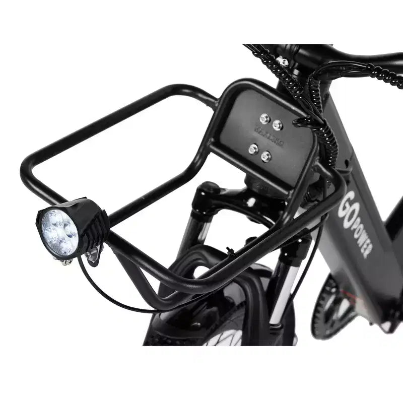 GoPowerBike GoVelo Electric Bike for Adults  500W Motor, Removable Battery, 26 Tires, 20 MPH Top Speed, 50+ Mile Range