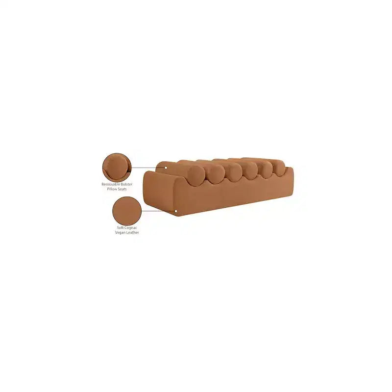 Meridian Furniture,Rumble Vegan Leather Bench