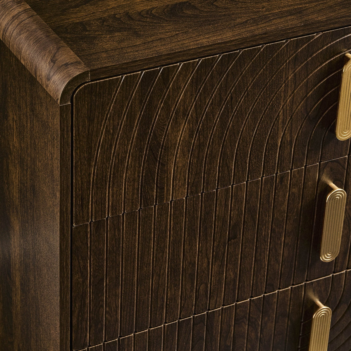 3 Drawer Chest - Walnut