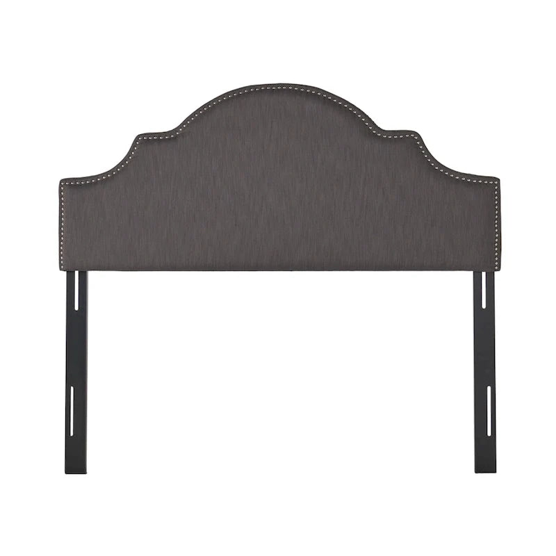 Tête de lit capitonnée en tissu réglable Grand lit/Très grand lit