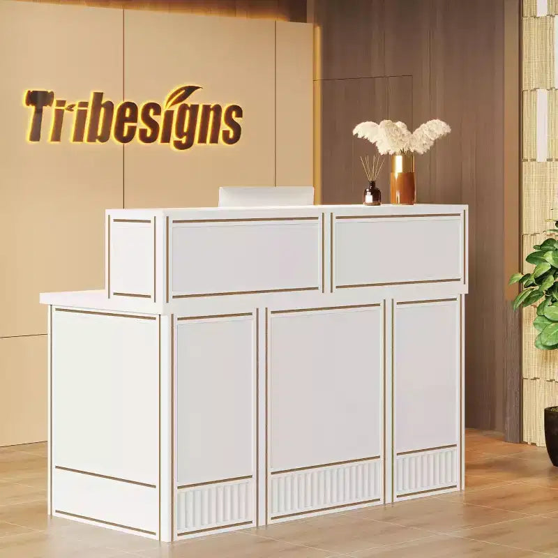 Lantine Reception Desk with Counter