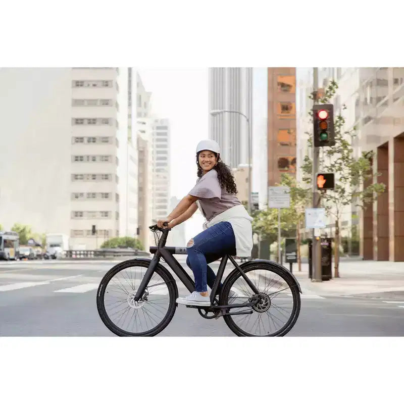 Bird Adult A Frame 28 Step Over Electric Hybrid Bike - Black: Aluminum Frame, 20 mph Max Speed