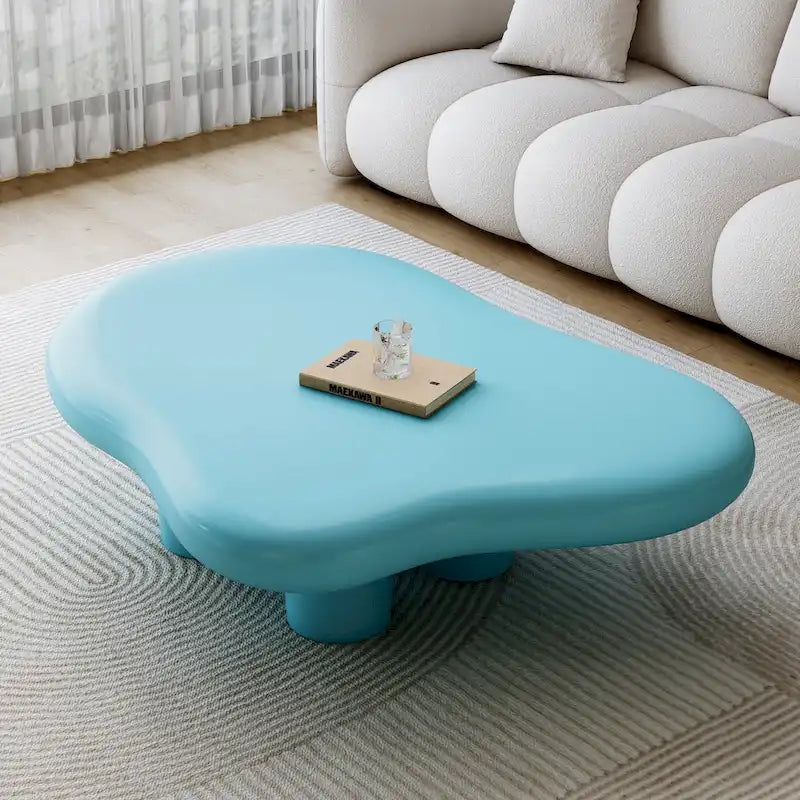 48.5 Modern Cloud Shape 4 Legs Coffee Table