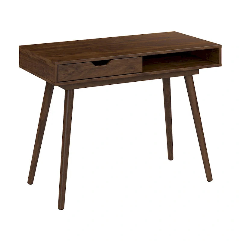 Bush Furniture Nora 40W Writing Computer Desk with Storage