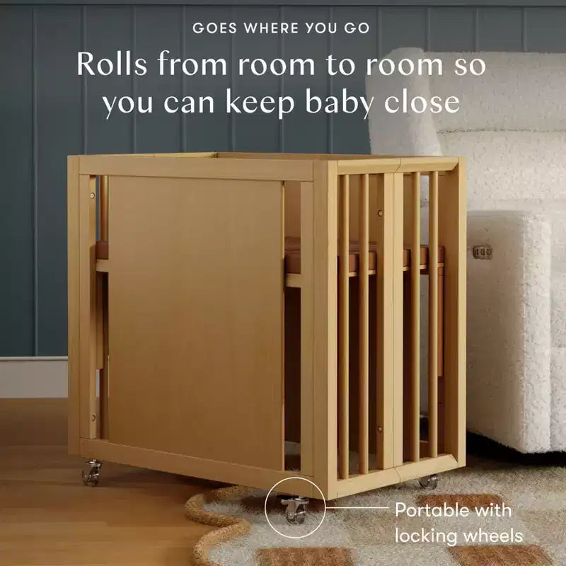 Babyletto Palma 8-in-1 Convertible All-Stages Crib with Bassinet & Toddler Bed Kits