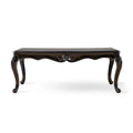 Clarissa Traditional Solid Wood Coffee Table with Carved Legs