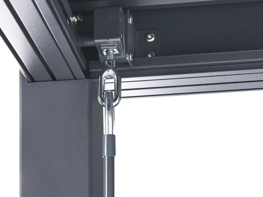 Gazebo Metallo 296 cm 296 cm Nero