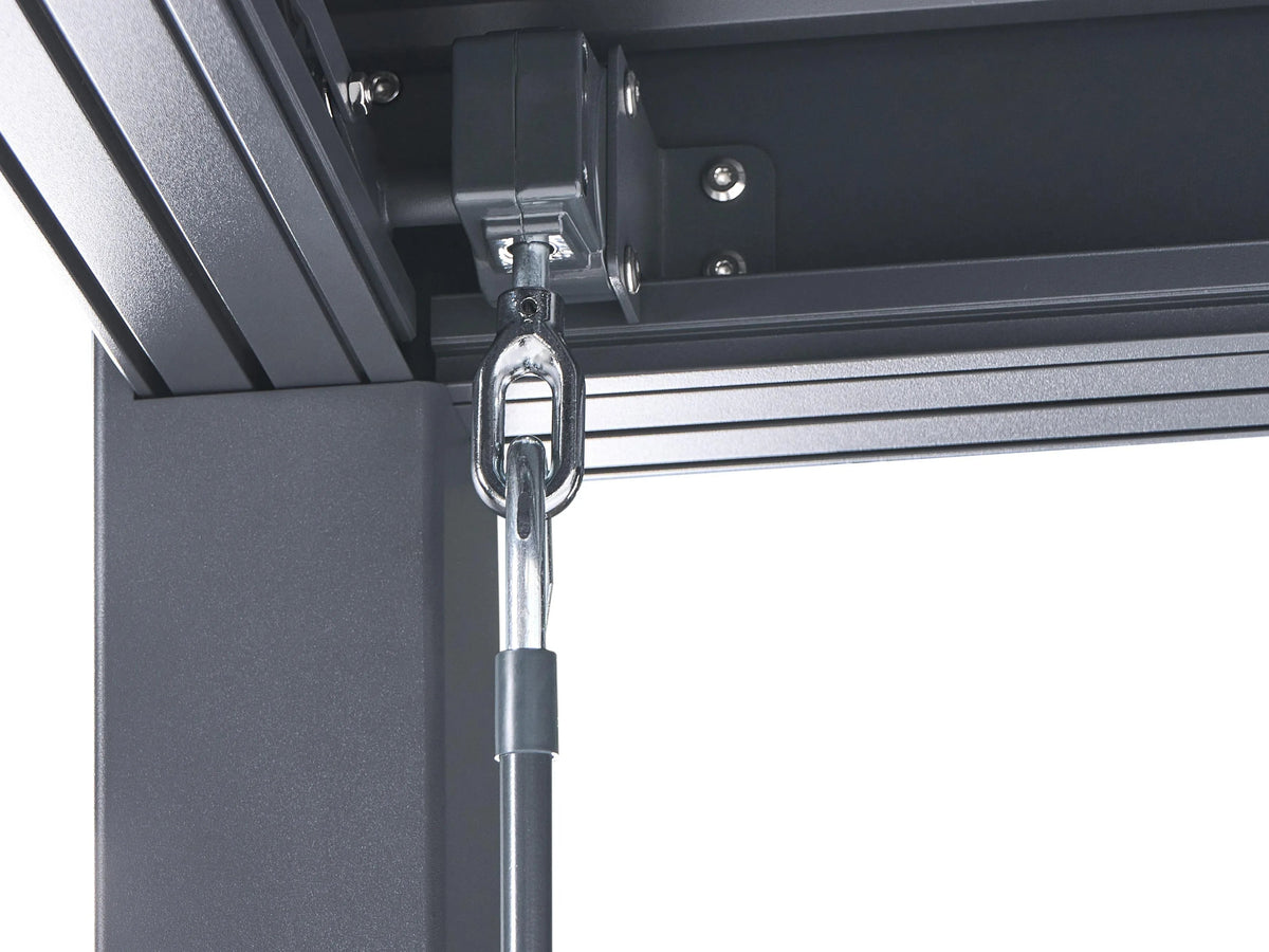 Gazebo Metallo 296 cm 296 cm Nero