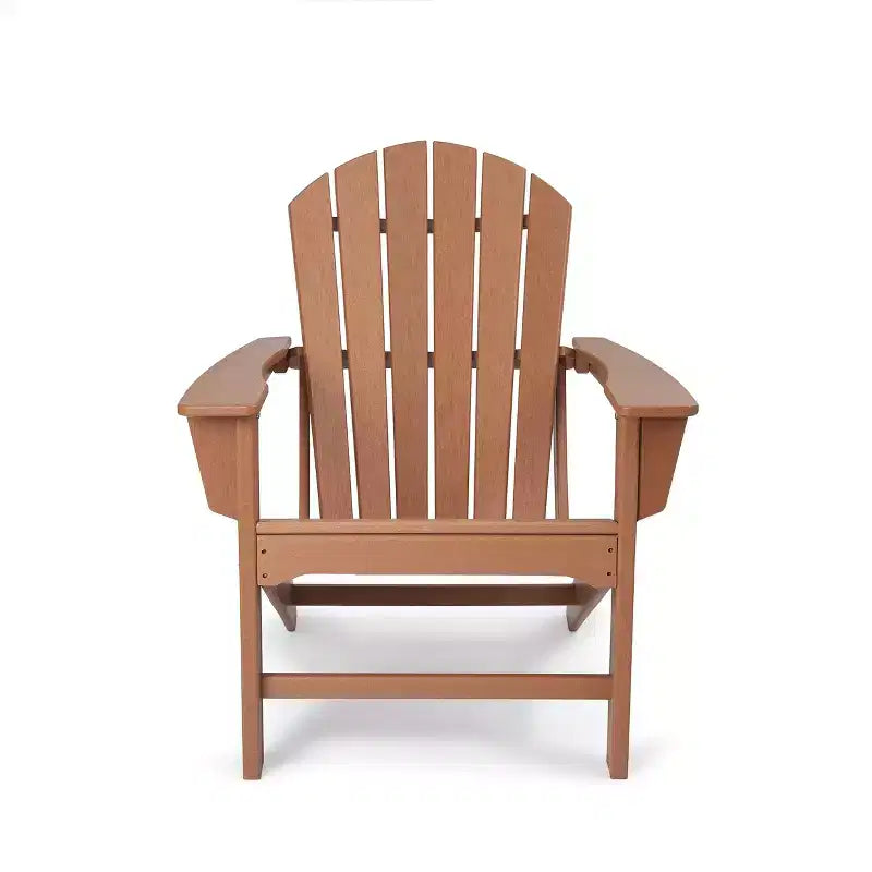 Lot de 4 chaises Adirondack en résine plastique - EDYO LIVING