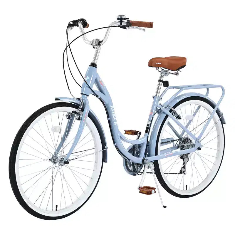 Vélo pour femme Zeus & Ruta de 24 pouces avec 7 vitesses et cadre en acier