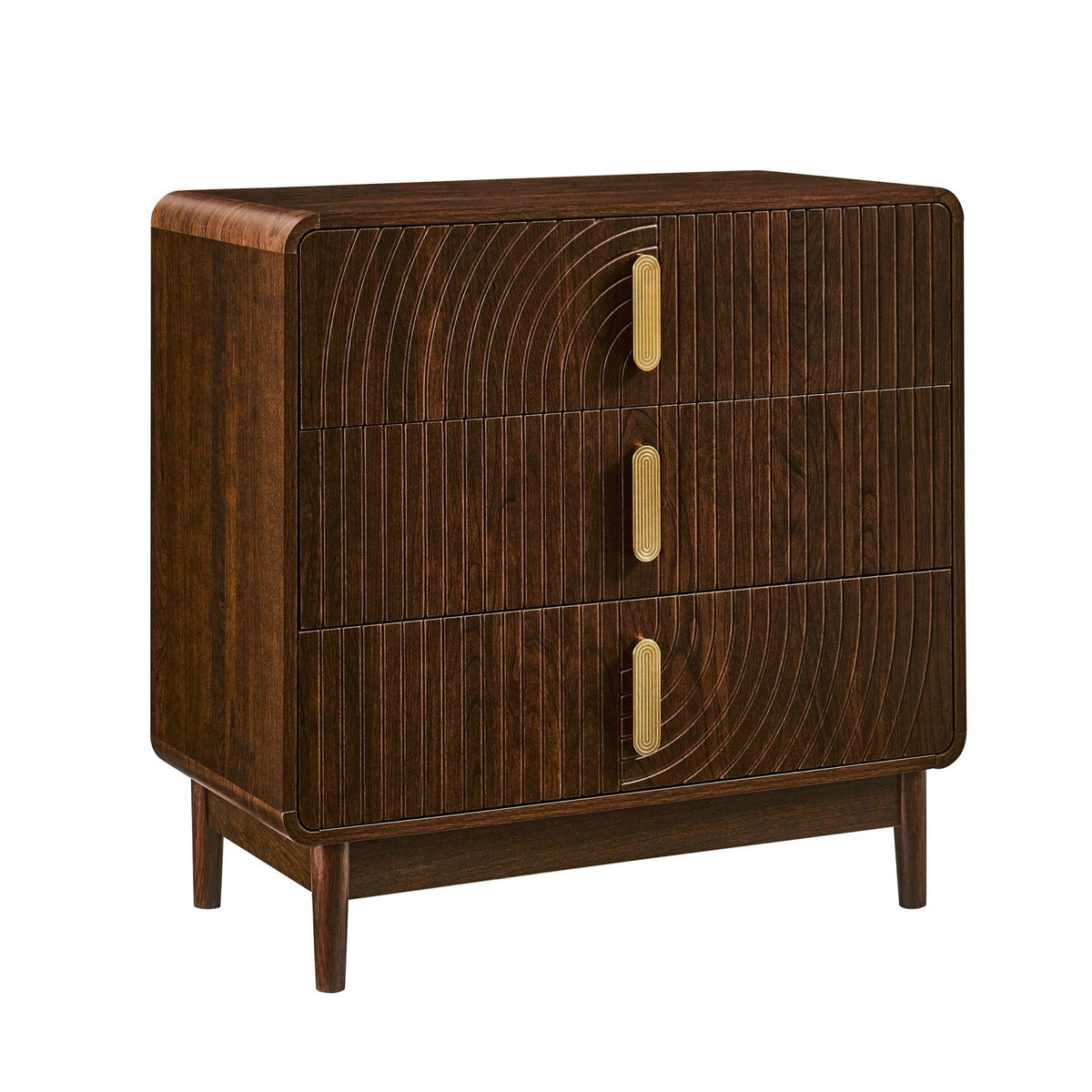 3 Drawer Chest - Walnut