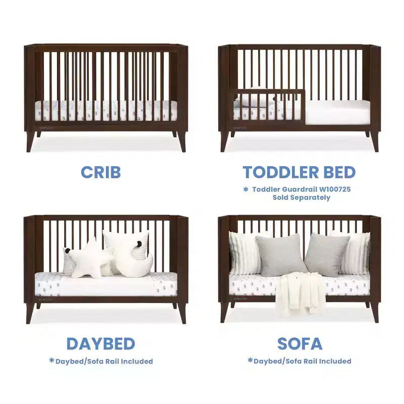 Delta Children Ollie 4-in-1 Convertible Crib with Daybed Conversion