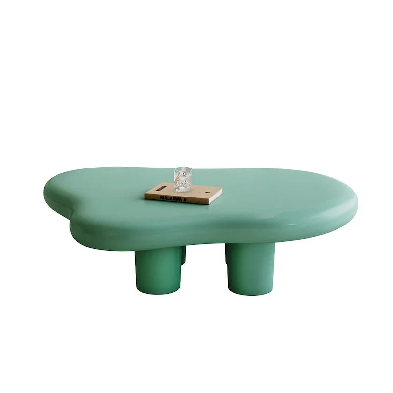 48.5 Modern Cloud Shape 4 Legs Coffee Table