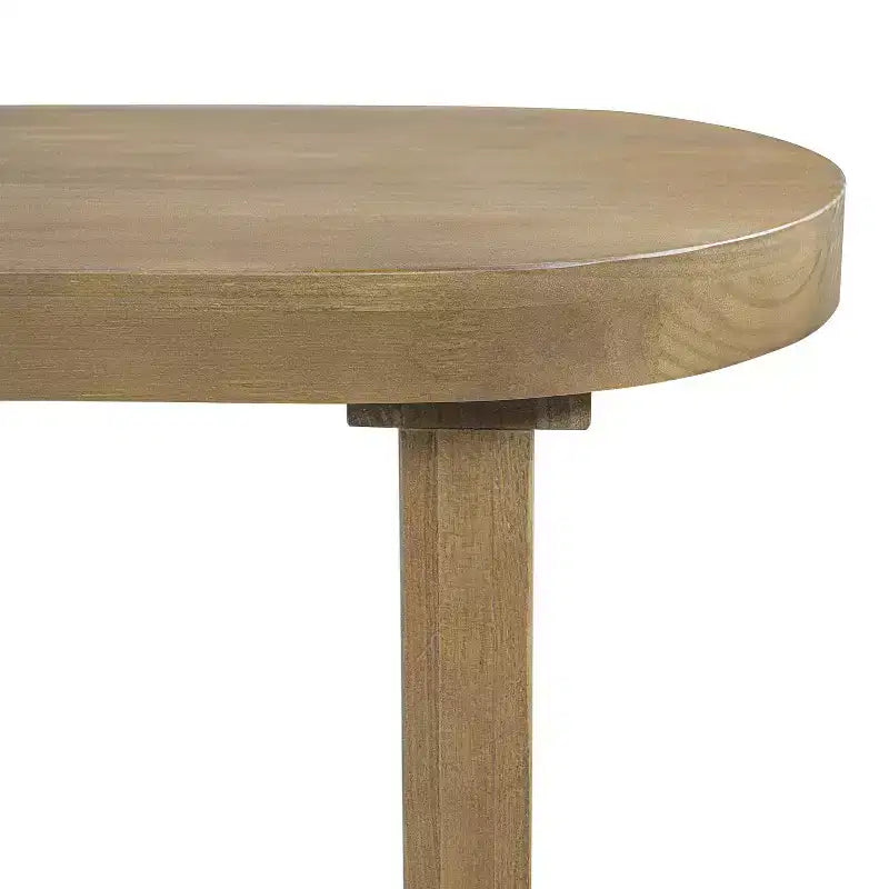 Christopher Knight Home Chaeryeong Farmhouse Pine Dining Bench with Rounded Corner