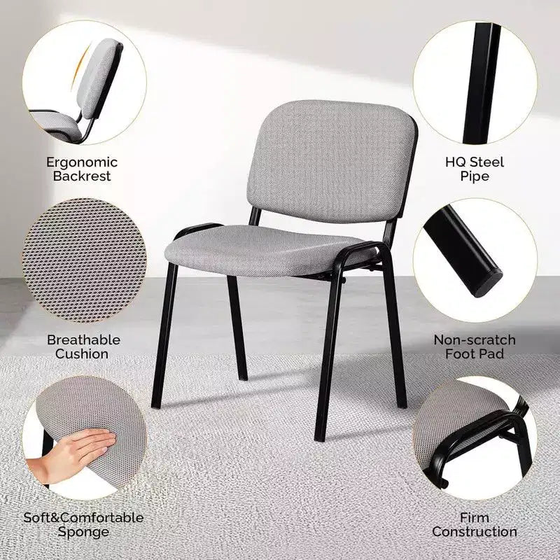 Karl Home 5-Pack Mesh Church & Conference Room Chairs