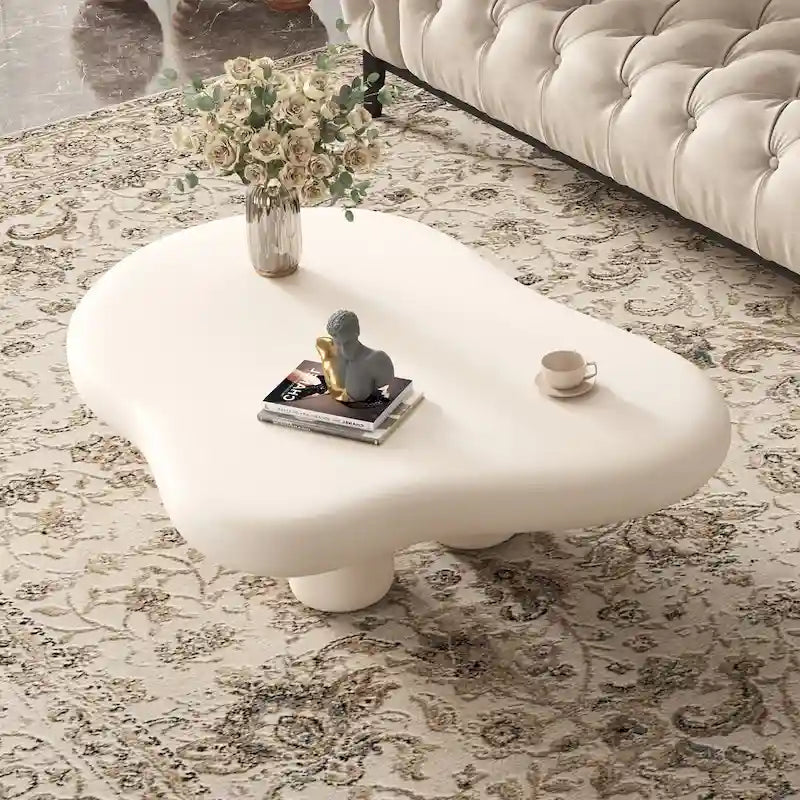 48.5 Modern Cloud Shape 4 Legs Coffee Table