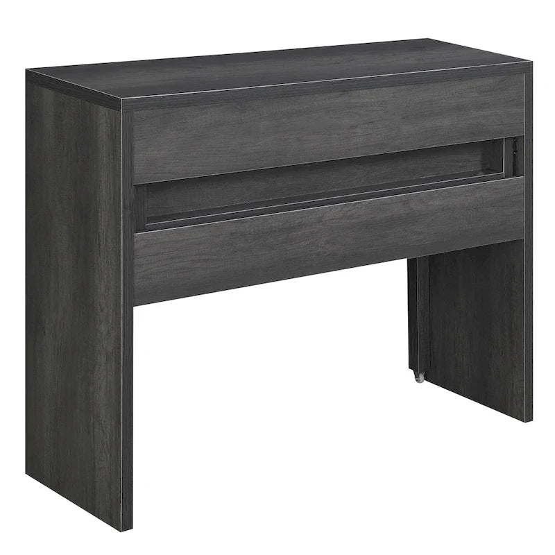 Convenience Concepts Newport JB Console/Sliding Desk with Drawer and Riser