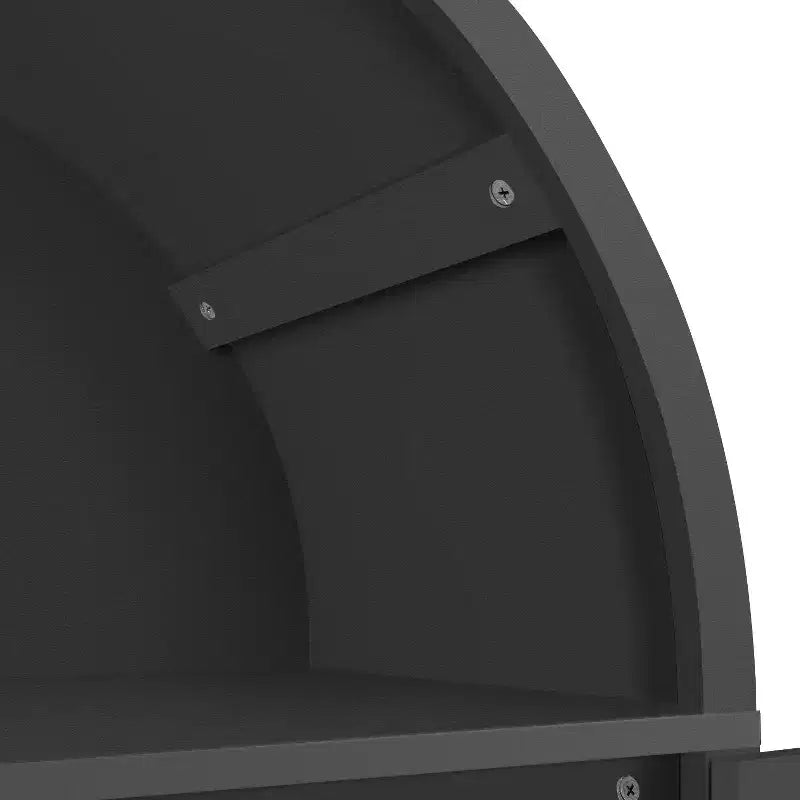 Arched Cabinet Wooden Display Cabinet
