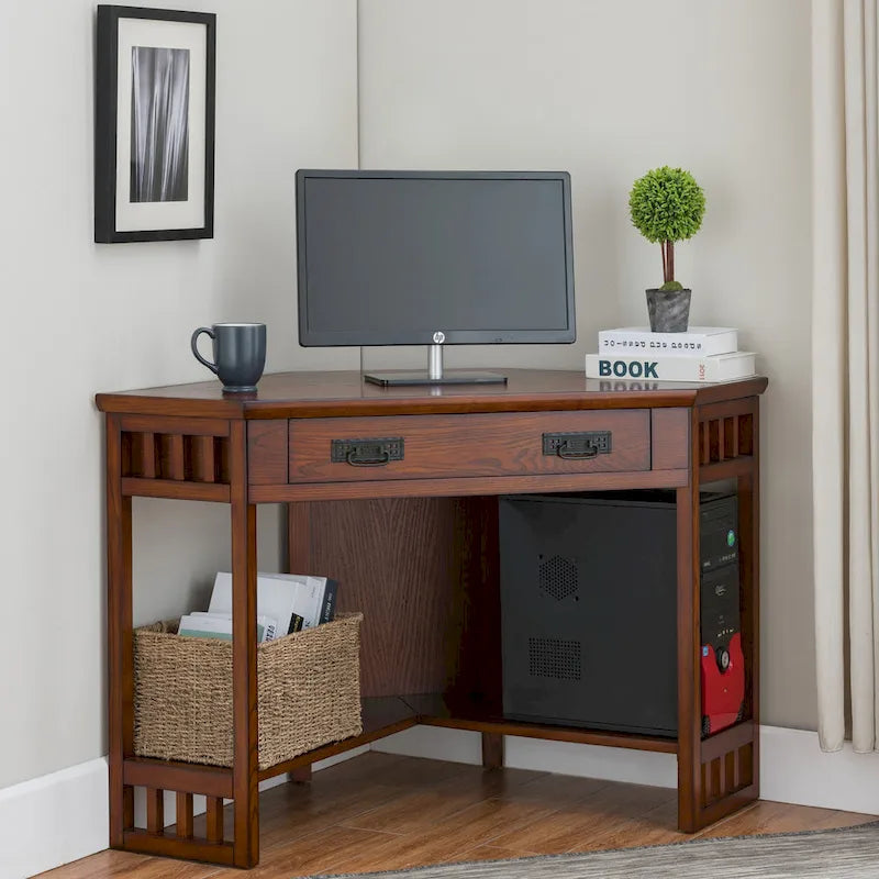 Leick Home Mission Corner Writing Desk