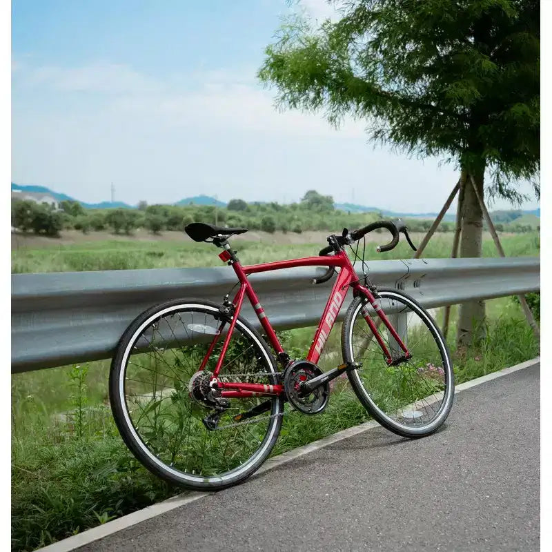 HILAND 700C Road Bike, 14 Speed Race Bike, City Commuter Bicycle for Men Women