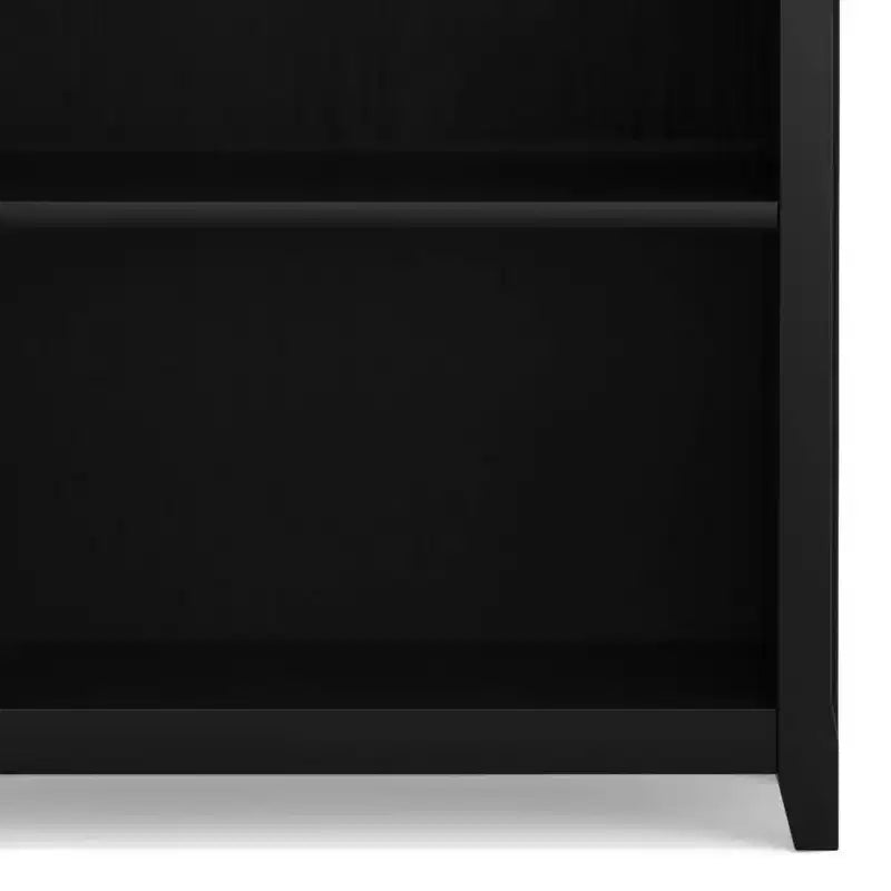 70 Five-Shelf Solid Wood Bookcase - Lacquered Pine, 4 Adjustable Shelves