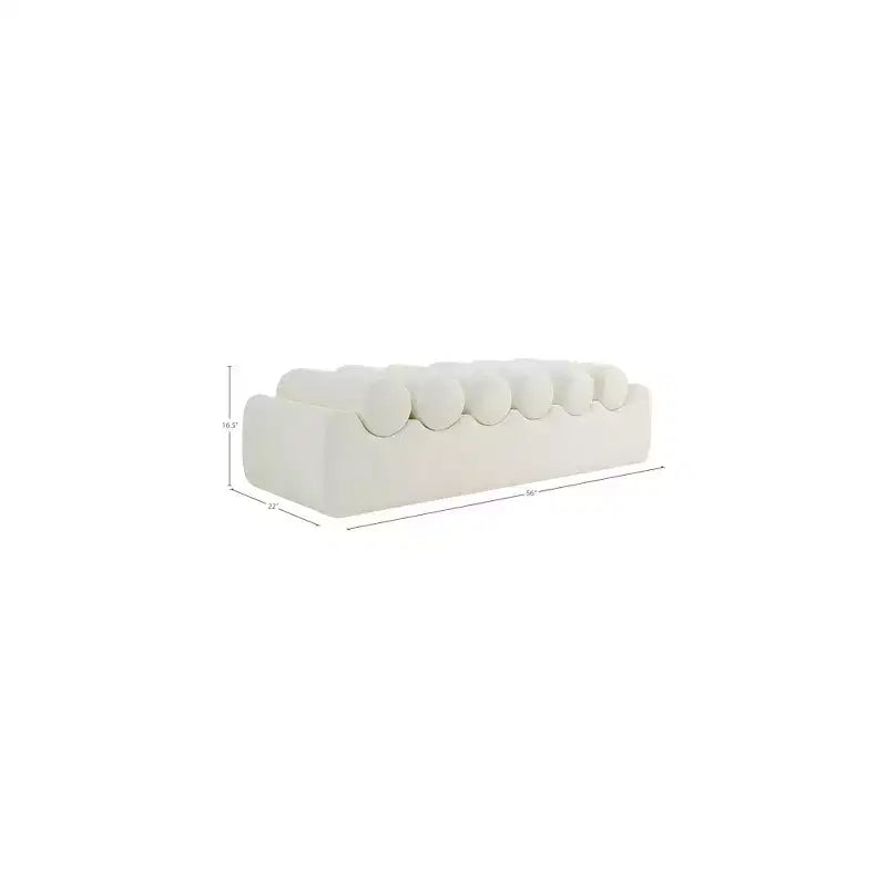 Meridian Furniture,Rumble Vegan Leather Bench