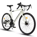 Vélo de Route Whisen, Cadre en Aluminium Léger, Freins à Disque, 16 Vitesses, Accélération Rapide, Adapté aux Hommes et aux Femmes