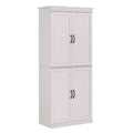Freestanding Kitchen Pantry Storage Cabinet, 70 in Cupboard with Doors and Adjustable Shelves