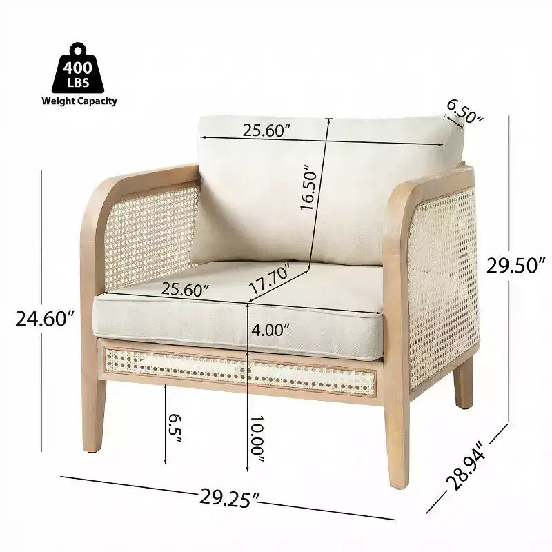 Christopher Knight Home Maciej 3 Piece Outdoor Rustic Acacia Wood and Rattan Seating Set