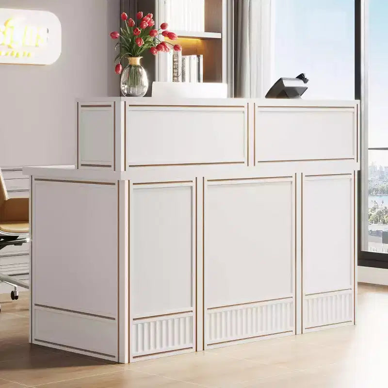 Lantine Reception Desk with Counter