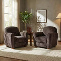 Christopher Knight Home Yannis Modern Wooden Upholstered Accent Chair with Rom Arms (Set of 2)
