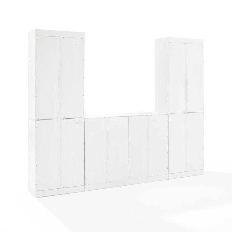 Crosley Stanton 3Pc Sideboard And Glass Door Pantry Set - 14.5x95x78
