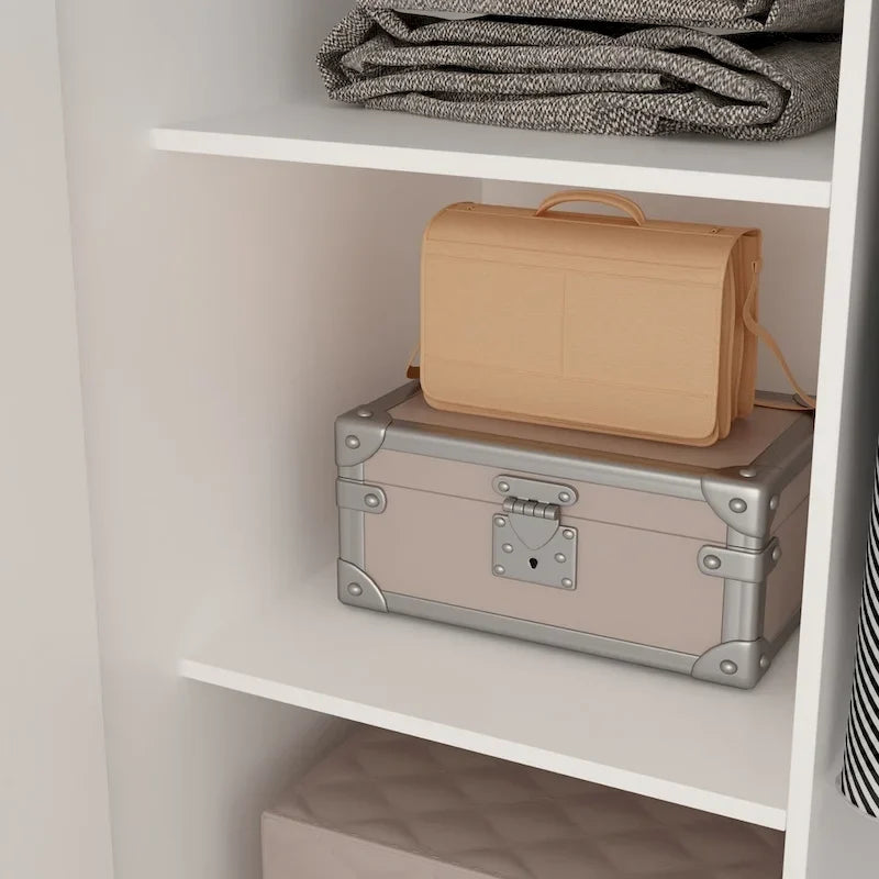 Armoire à 5 étagères avec 2 portes