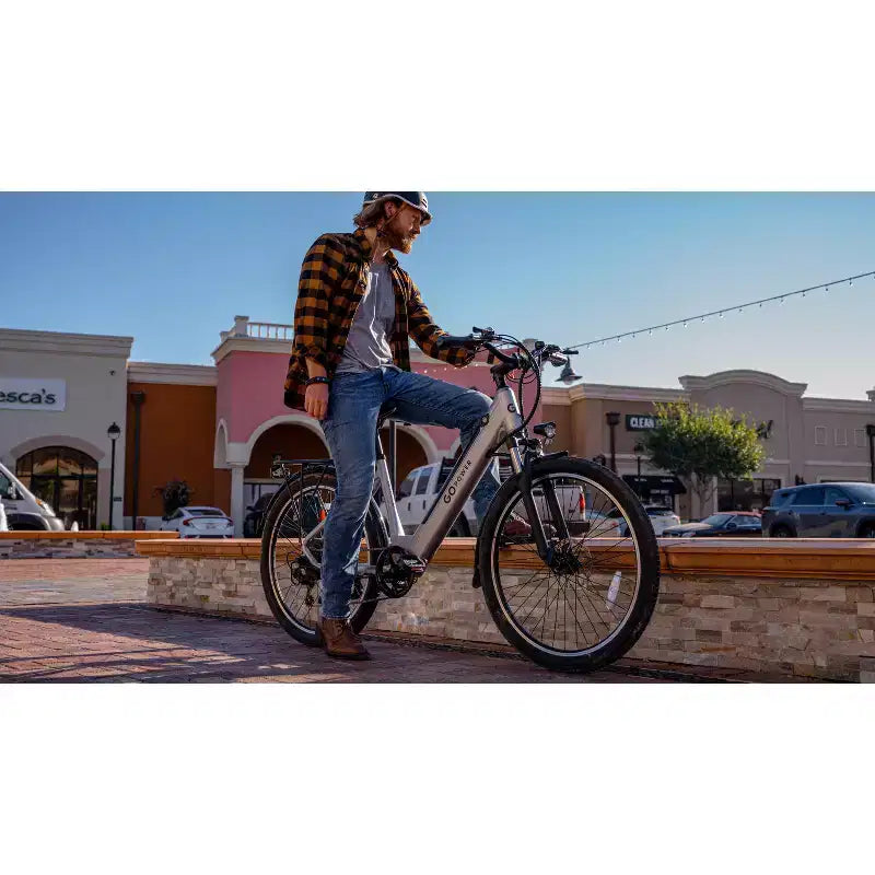 GoPowerBike GoVelo Electric Bike for Adults  500W Motor, Removable Battery, 26 Tires, 20 MPH Top Speed, 50+ Mile Range