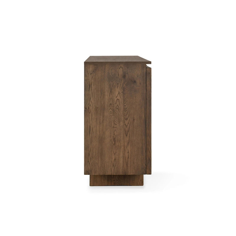 Classic Home Roya Oak Veneer Sideboard Buffet