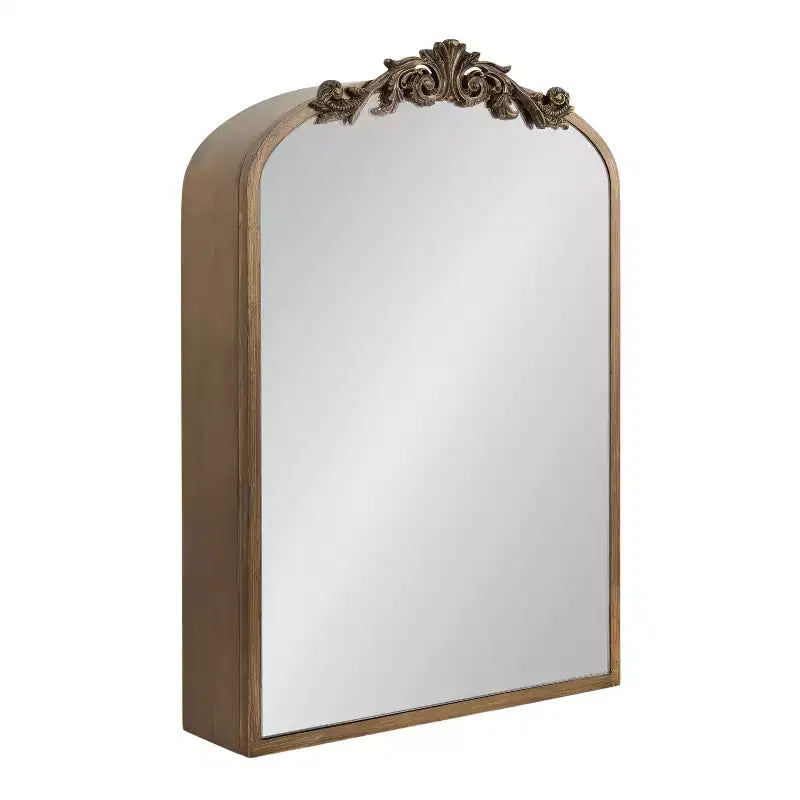 Armoire à bijoux avec miroir Kate & Laurel All Things Decor, modèle Arendahl, en MDF, 20 x 6 x 30, doré
