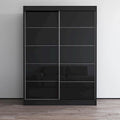Armoire Aria 2 portes au fini lustré moderne