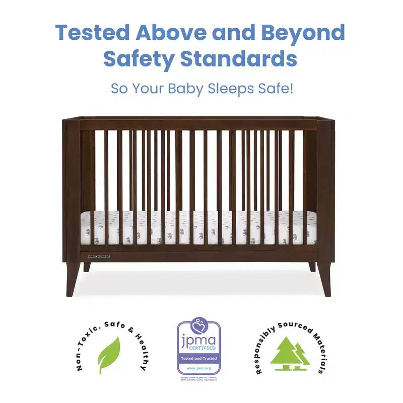 Delta Children Ollie 4-in-1 Convertible Crib with Daybed Conversion