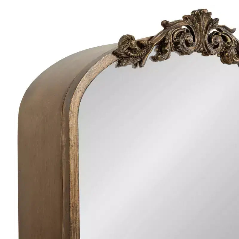 Armoire à bijoux avec miroir Kate & Laurel All Things Decor, modèle Arendahl, en MDF, 20 x 6 x 30, doré