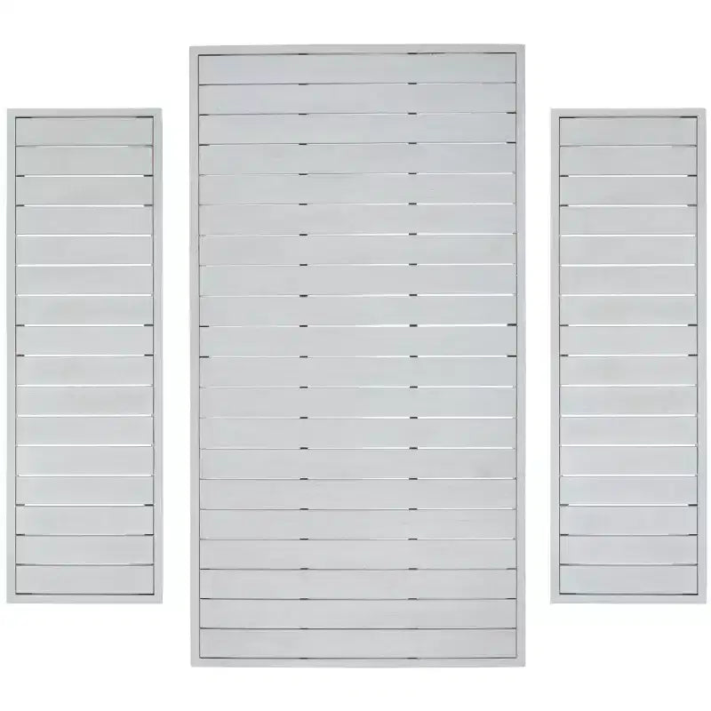Ensemble 3 pièces Dario avec deux bancs - Intérieur/extérieur - PAT7029 - Safavieh