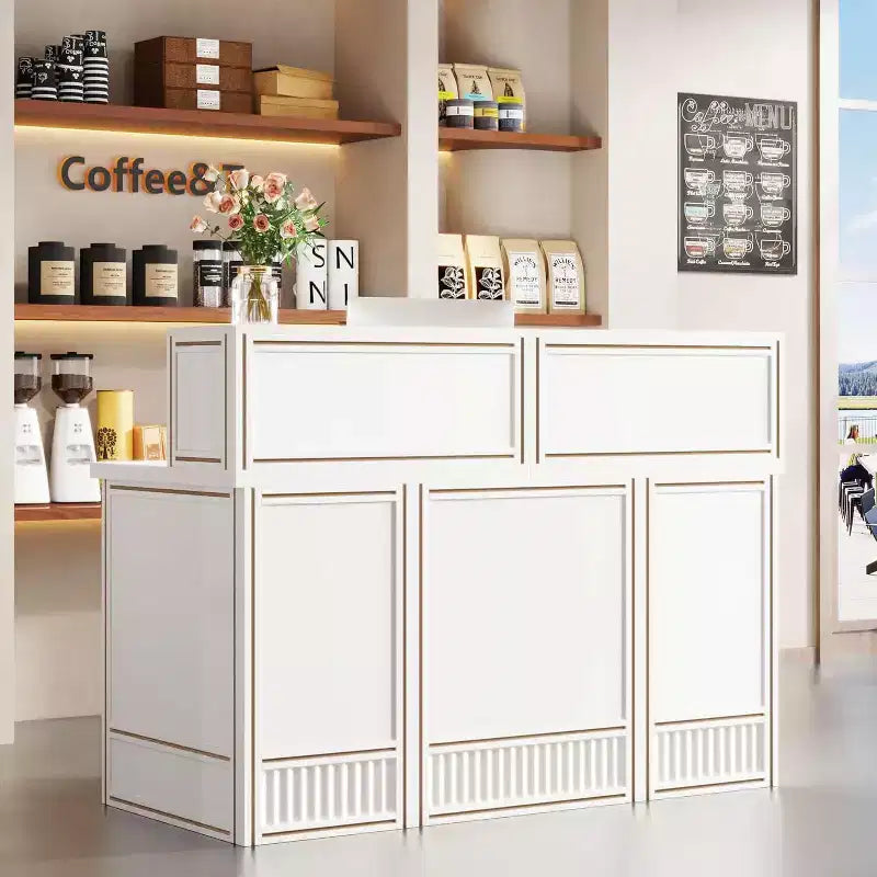 Lantine Reception Desk with Counter