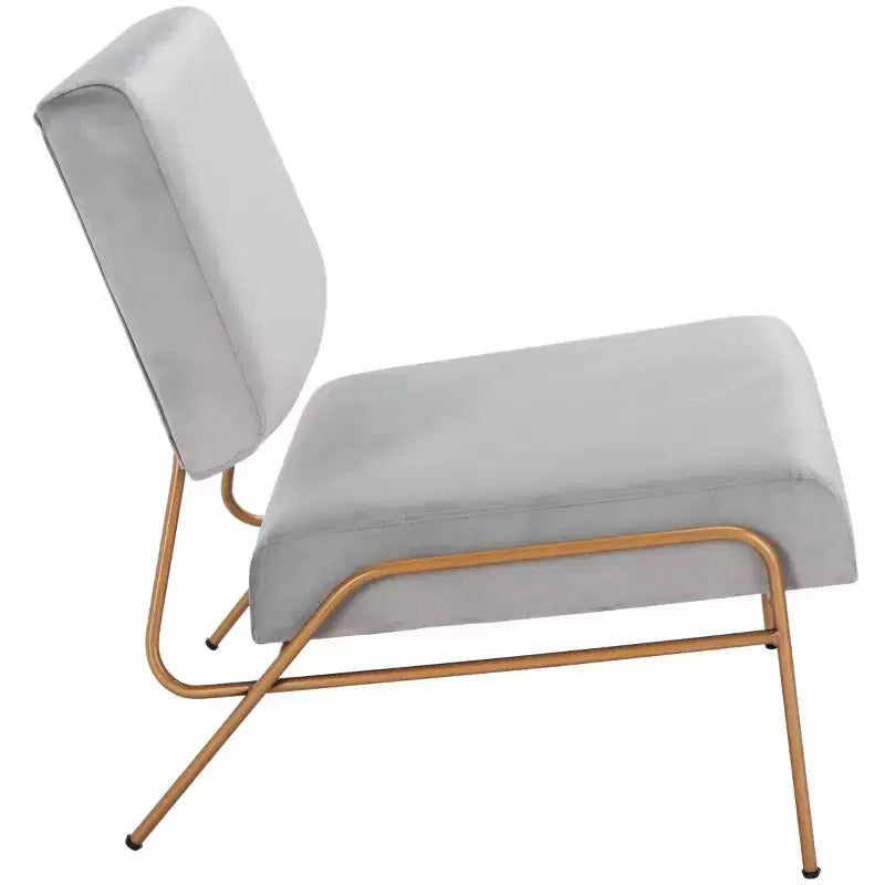 Romilly Velvet Accent Chair - ACH6203 - Safavieh