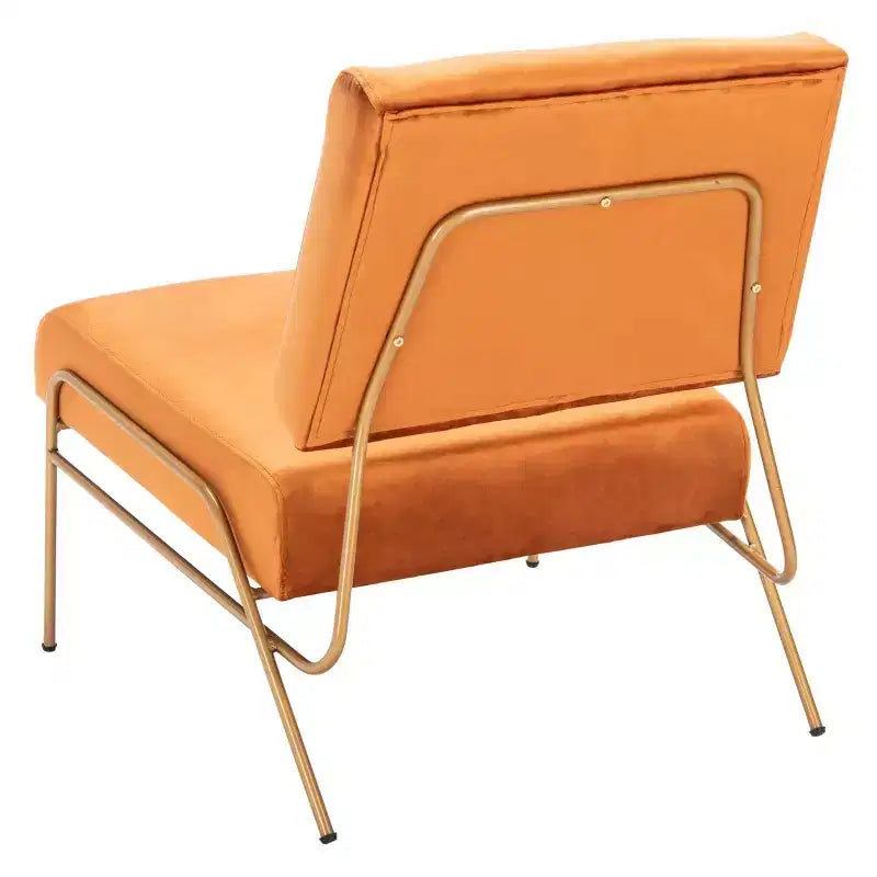 Romilly Velvet Accent Chair - ACH6203 - Safavieh
